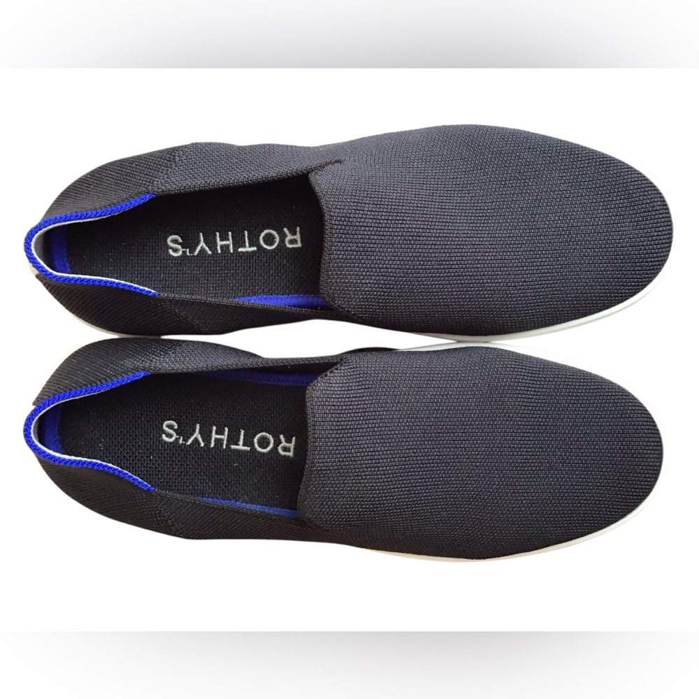 ROTHY'S Women's Black Original Slip On Sneakers
Size 9.5